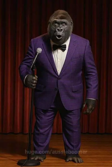 Gorilla Boomer  Dad Joke one Liner  LOL by aussieboomer