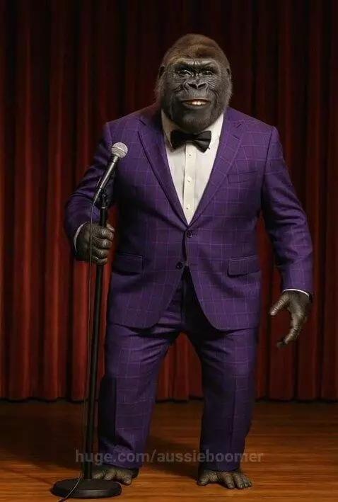 Adult - One Liner  - Gorilla Boomer Joke by aussieboomer