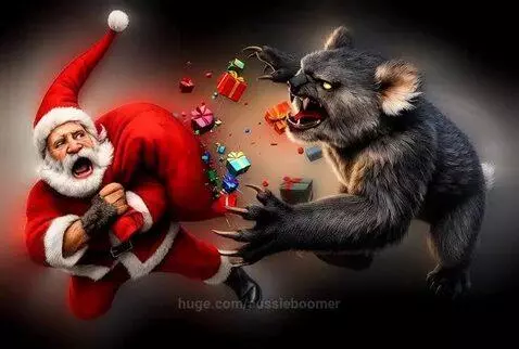 Australia is sending Santa your way now MEME by aussieboomer