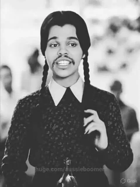 Meme image of Wednesday Addams character with text: 'When you think it's The Weekend But it's only Wednesday.'