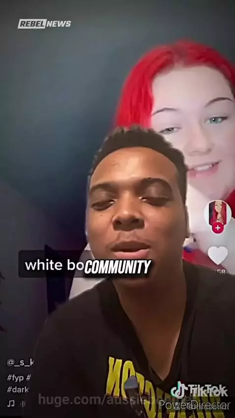 Woman with red hair looking surprised as different men from various ethnic backgrounds reject her advances.