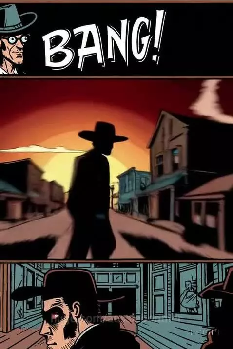 Western Bang Bang  - Cartoon Strip by aussieboomer