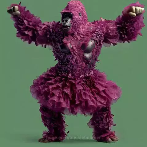 Gorilla Tic Tok Dance - Gorilla Dance by aussieboomer