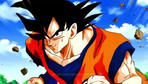 Goku  battle ready in full power mode by aussieboomer