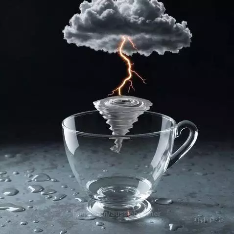 Storm in a Tea Cup by aussieboomer