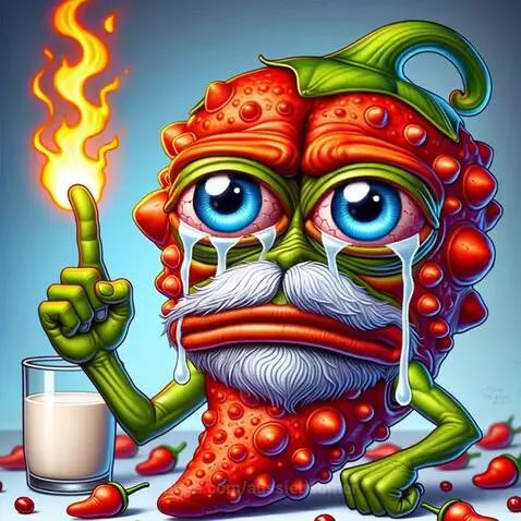 My chilli grandpa said it wasn't hot, now he's crying like t... by aussieboomer