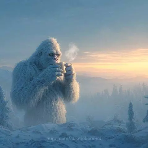 Yeti : Good Morning World : GM GM by aussieboomer