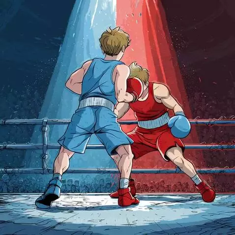 Boxing animated action : "In the ring, it’s not just fists t... by aussieboomer