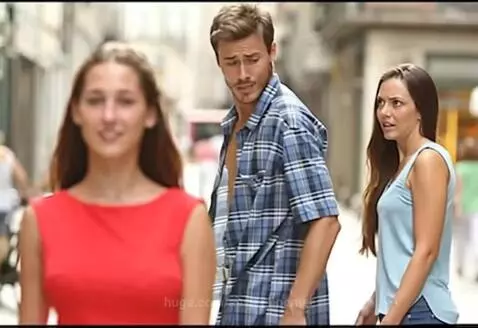 "When loyalty is strong, but FOMO is stronger."  Funny meme ... by aussieboomer