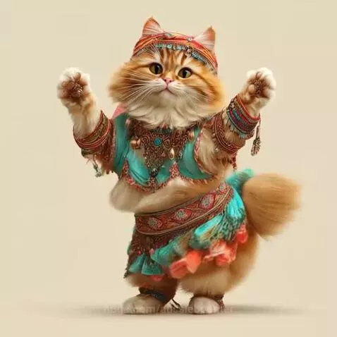 Kitty Tails : Whiskers, hips, and a whole lotta sass, this k... by aussieboomer