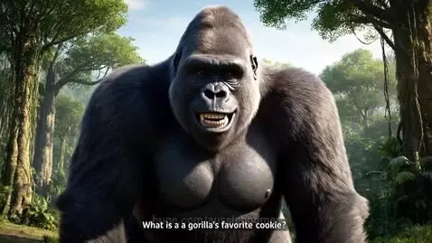 Gorilla joke time - What’s a gorilla’s favorite cookie? by aussieboomer