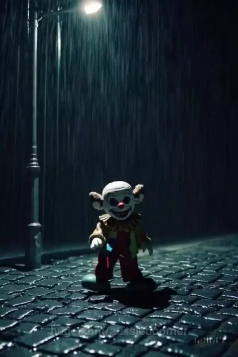 “In the dead of night, when the world forgets you, the clown... by aussieboomer