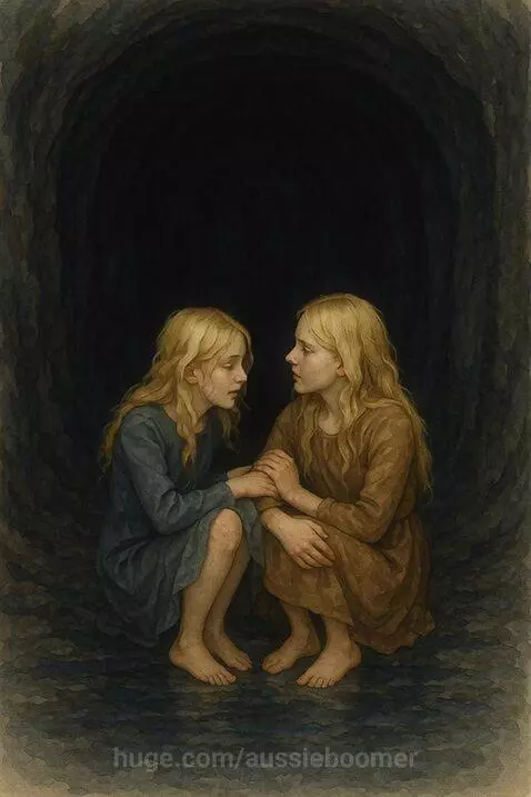 Blonde Joke : Two blondes fell down a hole. One said, "It's ... by aussieboomer