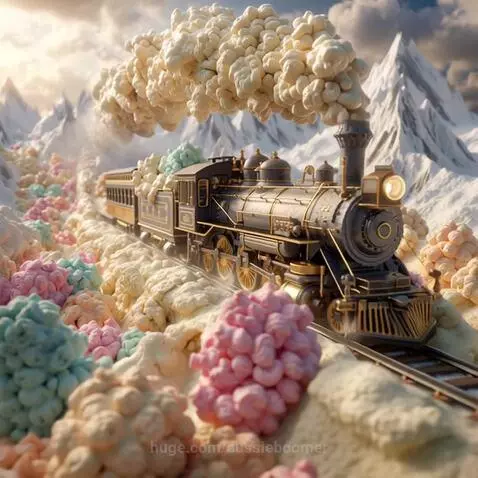 Marshmallow Express - DeamScape art by aussieboomer