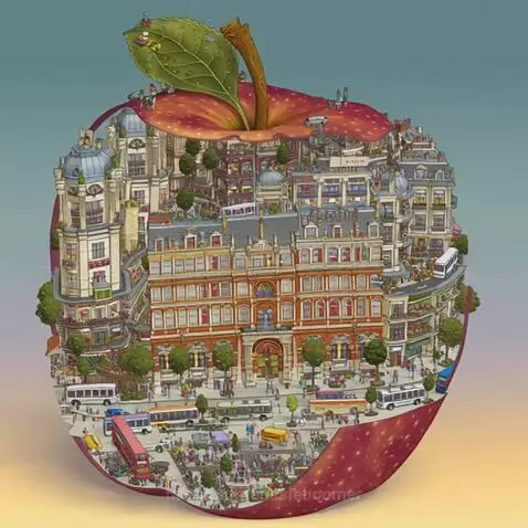 Apple City - lol  - image to video by aussieboomer