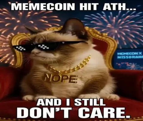 I bought GrumpyCoin to feel something… now I'm just grumpier... by aussieboomer