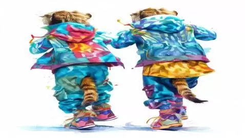 Hip-Hop MeerKat Brothers Dancing up a storm by aussieboomer