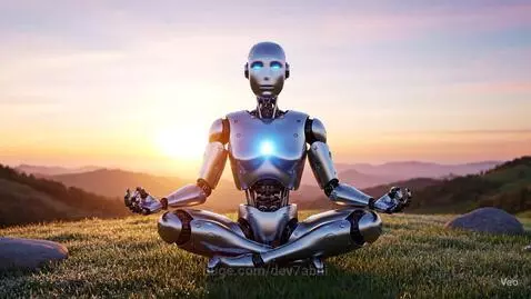 When AI Tries Meditation for the First Time 😂 by dev7abhi