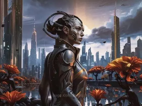 Cyberpunk City by xeldajara