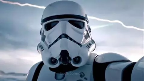 Starwars AI promt! by car