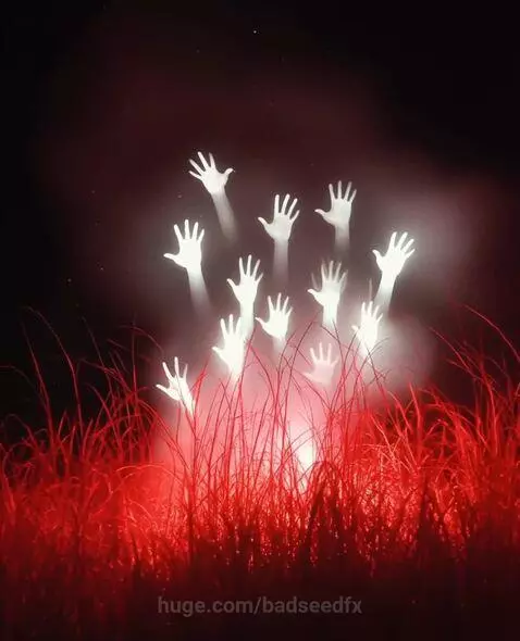 Glowing Hands. by badseedfx