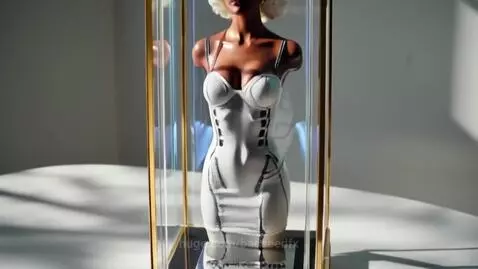Marilyn Monroe Bust on Display by badseedfx