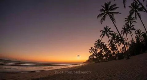 There's a UFO on the Beach! by badseedfx
