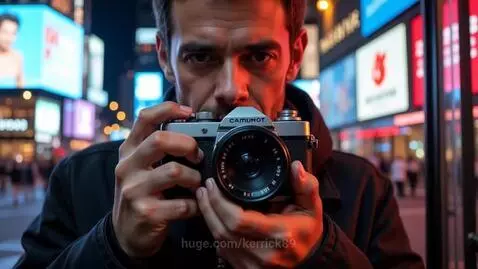 Photographer on Times Square by kerrick89