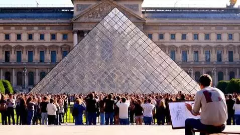 Artist at Louvre by kerrick89