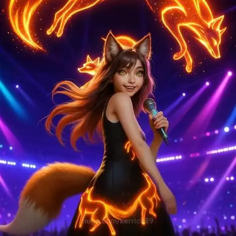 Foxgirl dance by kerrick89