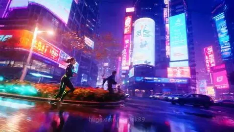 Cyberpunk escape by kerrick89