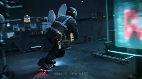 Skateboard escape by kerrick89