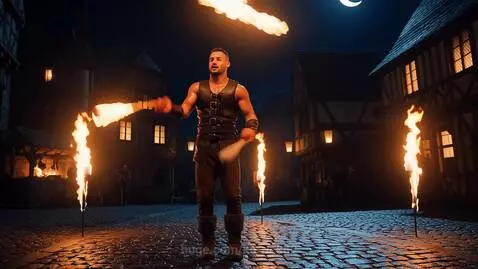 Fire juggler by kerrick89