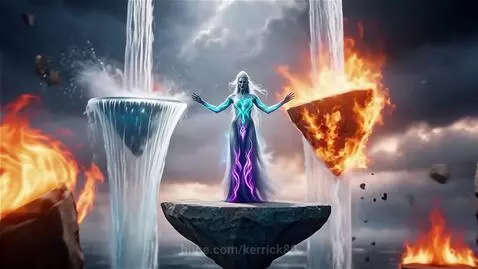 Elemental Sorceress by kerrick89