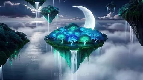 Moon archipelago by kerrick89