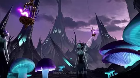 Kingdom of dark fairies by kerrick89