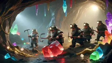 Dwarf miners by kerrick89