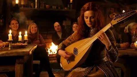 Bard in tavern by kerrick89