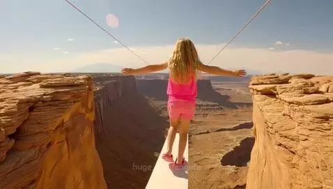 The bottom of the canyon by angela