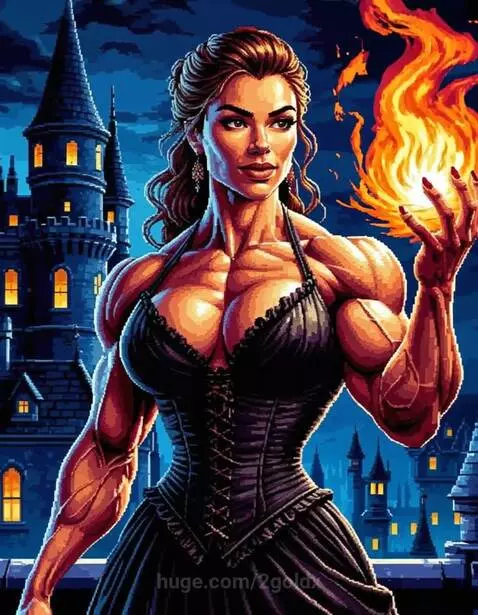 Female bodybuilder by 2goldx