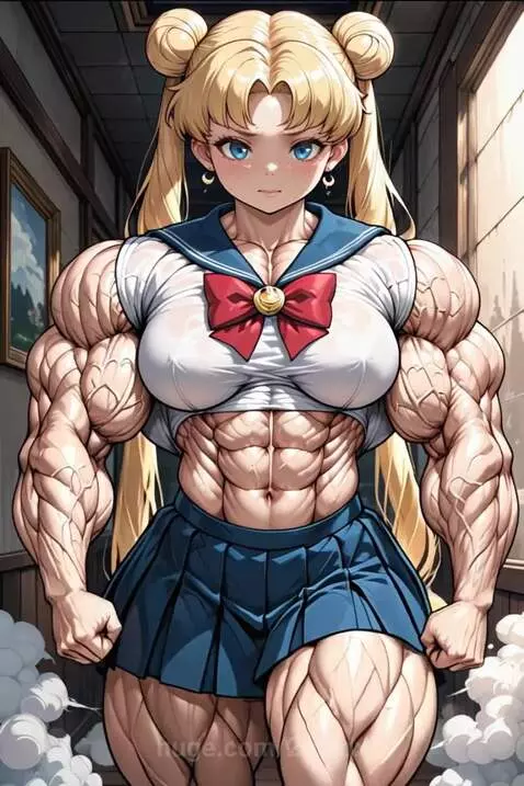 Sailor Moon Bodybuilder by 2goldx