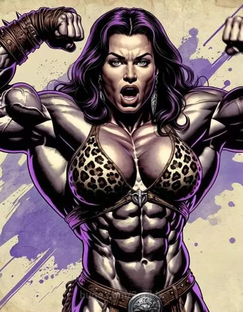 Barbarian female by 2goldx