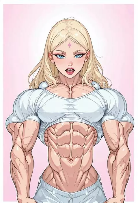 Bodybuilder female by 2goldx