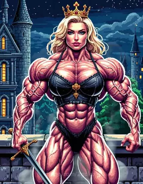 Female bodybuilder by 2goldx