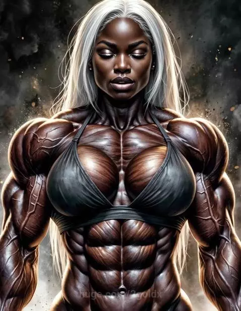 Bodybuilder female by 2goldx