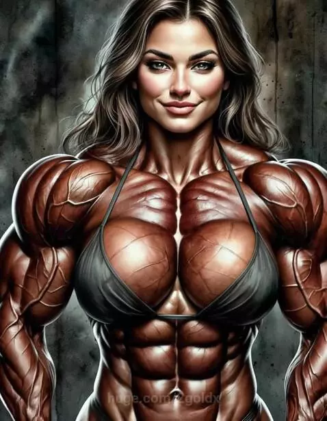 Female Bodybuilder by 2goldx
