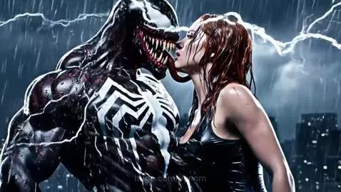 The kiss that broke Spiderman! by venom