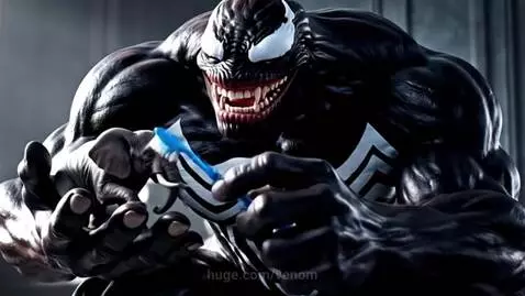 Venom and his tiny petite elphant by venom