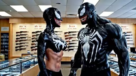 She wanted a firearm, Venom said he has something inside her by venom