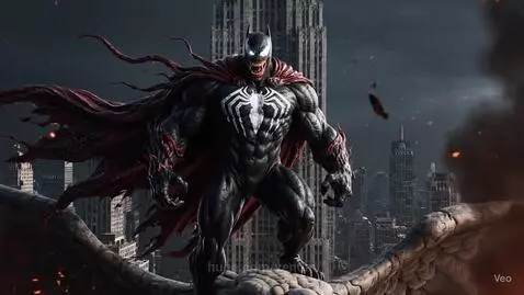 Venom consumes batman! by venom